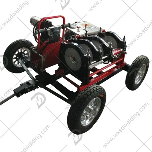 HDPE-Kunststoffrohrschweiß-Stumpfschmelzschweißmaschine