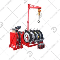 SDD450 Hydraulisches Stumpfschweißgerät für Kunststoff-HDPE-Rohre